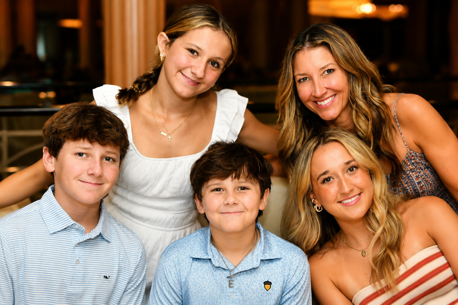 Samantha and her family